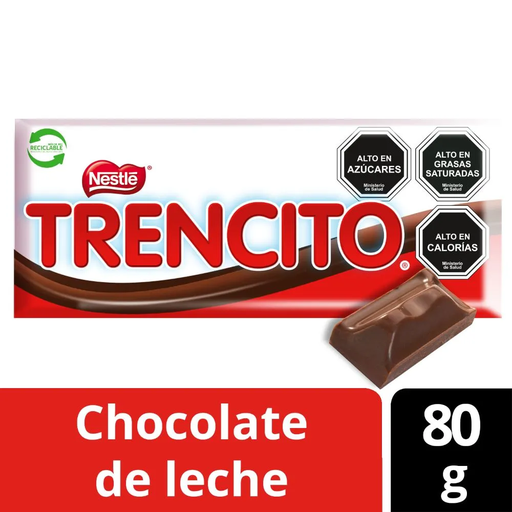 CHOCOLATE TRENCITO 80 Gr