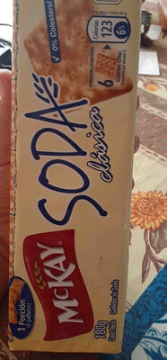 GALLETA DE SODA CLASICAS 180G