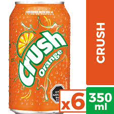 [230-11] CRUSH LATA 350cc X 6 UN