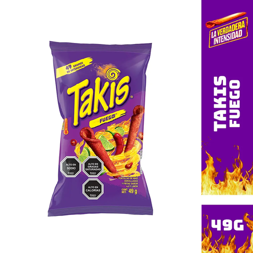 TAKIS FUEGO 49G MARINELA