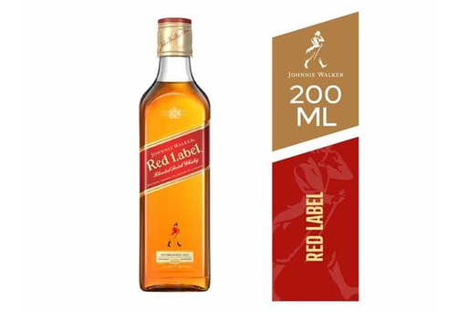 [U810-36] WHISKEY PETACA JW RED LABEL 200ML (40° )